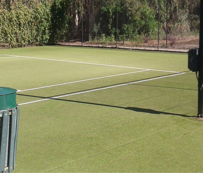 Synthetic Tennis Court