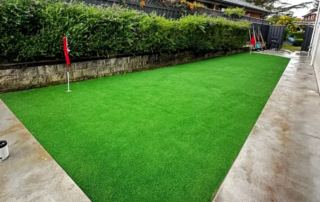 Backyard Putting Greens Background Image